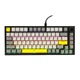 Клавіатура AJAZZ AK820 Grey Ігрова Дротова Механічна. RGB Підсвічування. З Підтримкою HOT-SWAP. Sea Salt Switch. - зображення 2