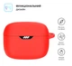 Силиконовый чехол для наушников JBL Tune Beam/245 NC, Hang Case, красный, ультратонкий защитный кейс толщиной 2 мм, защита от царапин, пыли и ударов, компактный, с карабином для крепления, ArmorStandart (ARM79913) - изображение 2