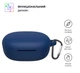 Силиконовый чехол для наушников Xiaomi Redmi Buds 4 Lite, Hang Case, синий, ультратонкий защитный кейс толщиной 2 мм, защита от царапин, пыли и ударов, компактный, с карабином для крепления, ArmorStandart (ARM73545) - изображение 2