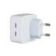 Сетевое зарядное устройство (адаптер) для Apple iРhone A2246 2xPD / 35W white - изображение 1