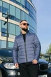 Мужская куртка Intruder демисезонная 2XL синяя - изображение 2