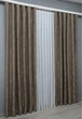 Комплект готовых штор VR-Textil Жаккард Sultan XO № 1486ш какао 150х275 см 2 шт (33-0390) - изображение 4
