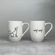 Набір із 2 чашок Villeroy & Boch Statement Dog 280 мл (1016218408) - зображення 1