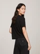 Koszulka damska bawełniana Tommy Jeans DW0DW17391-BDS S Czarna (8720645925859) - obraz 2