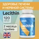 Соевый лецитин VPlab Lecithin 1200mg 120 капсул натуральная добавка в упаковке (VMD-1205852) - изображение 1