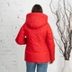 Пуховик жіночий зимовий UF-Fashion Герда -RF 46 червоний - зображення 4