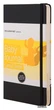 Записна книжка Moleskine Passion Малюк 13 х 21 см 240 сторінок в лінійку Чорна (9788862936200) - зображення 1