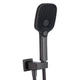 Душова система для душу Qtap Gemini прихованого монтажу на два споживачі, Gunmetal Black PVD - зображення 4