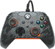 Kontroler przewodowy PDP Atomic do Xbox Series/Xbox One/PC Carbon-Orange (049-012-CMGO) - obraz 1