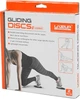Диски LiveUp Sliding Disc для ковзання 17 см Black-Orange (LS3360) - зображення 4