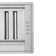 Мощная полновстраиваемая кухонная вытяжка WEILOR PPE 5265 SS 1250 LED, нержавеющая сталь, ширина 51,7 см - изображение 2