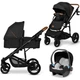 Коляска Lionelo 3 в 1 Mari Tour Onyx (m440031) - изображение 1