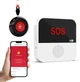 Кнопка екстреного виклику SOS Tuya Pager Multifunctional для людей похилого віку Wi-Fi з годинником - зображення 6