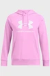 Жіноче рожеве худі UA Rival Fleece Big Logo Hdy Under Armour XS 1379501-638 - изображение 4