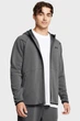 Чоловіче сіре худі UA Unstoppable Flc FZ HD EU Under Armour XL 1389352-025 - зображення 1