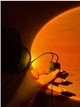 Проекционный светильник Sunset Lamp с эффектом заката, рассвета fm-23, ночник, лампа для селфи - изображение 4