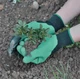 Садові рукавички з пазурами Garden Genie Gloves, міцні, для садових робіт, городу, пластикові насадки - зображення 10