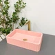 Умывальник (раковина) VBI FLORENTIA PINK MATT накладной - изображение 1