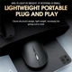 Мышь компьютерная безпроводная TWolf X2 Rechargeable 2.4G + Bluetooth |2.4G, BT, 800/1200/1600dpi| Темно-серый - изображение 7