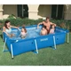 Прямоугольный каркасный бассейн Intex 28270 Интекс 58983 Rectangular Frame Pool (220x150x60 см) - изображение 3