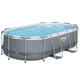 Овальный каркасный бассейн Bestway 56620 Power Steel Frame Pool( 427х250х100см) - изображение 1