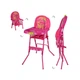 Стільчик для годування Bambi HC100A Pink Трансформер 2 в 1 - зображення 2