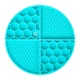 Килимок для злизування і повільного харчування WAUDOG Silicone, 211х211х30 мм, блакитний - зображення 2