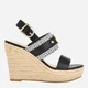 Женские босоножки Tommy Hilfiger 452966205 40 25.5 см Черные (1159813629) - изображение 1