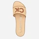 Женские шлепанцы Calvin Klein 896382744 36.5 23.5 см Бежевые (1159814521) - изображение 3