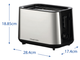 Тостер RUSSELL HOBBS 27390-56 Heaton Brushed 2Slice Toaster (25210036001) - изображение 7
