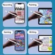Універсальний стилус сенсорна ручка Stylus pencil для Android Windows IOS Apple цифровий білий - зображення 5