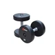 Комплект гантелей (5 пар) GMAX RD, 2-4-6-8-10 кг (резина), GM-RD-2-10-BK - изображение 6