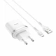 Зарядний пристрій HOCO C12Q Smart QC3.0 charger set USB to Micro-USB cable 18W White (6931474716286) - зображення 1