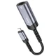Перехідник адаптер UA26 Lightning to RJ45 Ethernet Adapter 100 Mbps Metal Gray (6942007611978) - зображення 4