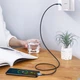 Кабель UGREEN US316 USB 2.0 Type-C to Type-C 1m 100W Aluminium Case Black (70427) - изображение 7