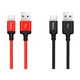 Кабель USB Hoco X14 Times Speed Type-C Колір Червоно-Чорний - изображение 2