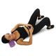 Роллер массажный для рук и ног мфр ролик Zelart Spine Roller 5847 размер 33см Purple - изображение 8
