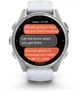 Смарт-часы Garmin fenix 8 43mm AMOLED Silver with Whitestone Silicone Band (010-02903-00) - изображение 7