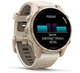 Смарт-часы Garmin fenix 8 43mm AMOLED Sapphire Soft Gold c Fog Gray/Dark Sandstone (010-02903-11) - изображение 2