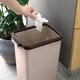 Ведро для мусора MVM BIN-02 12л Бежевый (BIN-02 12L BEIGE) - изображение 7