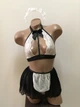 Комплект білизни Покоївка еротична білизна костюм Sexy XS/S черный (3-143) - зображення 5