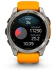 Смарт-часы Garmin fenix 8 51mm AMOLED Sapphire Titanium with Spark Orange and Graphite Silicone Band (010-02905-11) - изображение 5