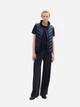 Теплый жилет короткий женский Tom Tailor 1041486-10668 L Темно-синий (4067672733113) - изображение 3