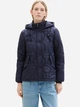 Куртка демисезонная короткая с капюшоном женская Tom Tailor 1041487-10668 XS Темно-синяя (4067672733557) - изображение 1