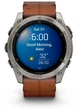 Смарт-часы Garmin fenix 8 51mm AMOLED Sapphire Titanium with Chestnut Leather Band (010-02905-40) - изображение 4