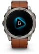 Смарт-часы Garmin fenix 8 51mm AMOLED Sapphire Titanium with Chestnut Leather Band (010-02905-40) - изображение 6