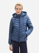 Куртка демисезонная короткая с капюшоном женская Tom Tailor 1041489-26779 XS Синяя (4067672733830) - изображение 4