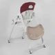 Стульчик для кормления Toti W-22019 (1) красный, мягкий PU, мягкий вкладыш, 4 колеса, съемный столик, в коробке (W-22019) - изображение 6