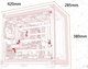 Obudowa Raijintek Paean C7 White (0R20B00223) - obraz 7