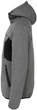 Реглан Savage Gear Tec - Foam Zip Hoodie S Dark Grey Melange - зображення 2